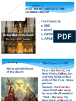 Marks and Attributes of The Church