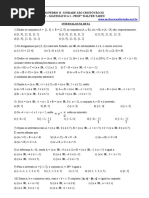 Colégio Pedro Ii - Unidade São Cristóvão Iii 1 Série - Matemática I - Profº Walter Tadeu