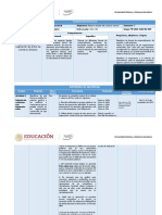 Planeación Didáctica de La Unidad 3