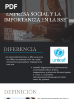 Responsabilidad Social Empresarial