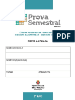 Prova Semestral 2018 2º Semestre 3º Ano Ampliada Compressed