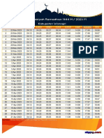 Jadwal Imsak