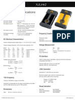 XJLink2 - USB JTAG 控制器xjtag-tech-specs - xjlink2-En