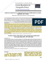 TEXTO - Análise Da Evolução Do Uso e Ocupação Das Terras No Arrondissement de Arcahaie-Haiti - GEOTEC.