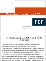 Evaluation Des Risques SST: Amina Ibnlfassi FI PIC 2017-2018