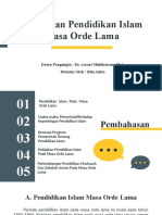 Kebijakan Pendidikan Islam Masa Orde Lama: Dosen Pengampu: Dr. Asrori Mukhtarom, M.A Disusun Oleh: Rila Anita