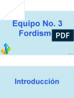 Equipo No. 3 Fordismo