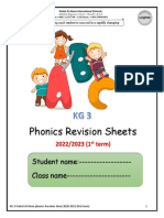 KG3 Normal Phonics Revision 2023 First Term