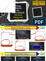 Tenaga Elektrik Dan Kuasa Elektrik: Fizik Kss M