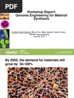 Genome Engineering For Material Synthesis - DOE - GEMS - CAF-201904