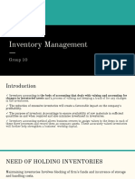 Inventory Management