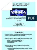 Naval Sea Systems Command Anti Fouling Program