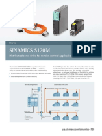 Sinamics S120M: Distributed Servo Drive For Motion Control Applications