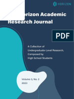 Horizon Academic Research Journal Vol. 3 No. 2