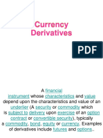 Currency Derivatives