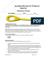 Manual Elevator Links BVM