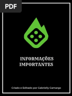 Informações Importantes