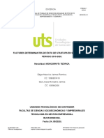 Docencia: Edgar Mauricio Jaimes Ramírez CC: 1096957418 Saúl Jesús Monsalve Jaimes CC