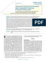 Intravascular Ultrasound Criteria For Determination of Optimal Longitudinal Positioning of Sirolimus-Eluting Stents