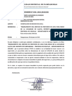 Municipalidad Distrital de Pamparomas: INFORME #030-2022/JCGR