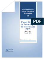 1.4.1 Modelo - Doc Publico - Plano Diretor de Tecnologia Da Informação - Agencia Nacional de Aguas