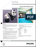 Philips MasterLine PAR-20 & PAR-30 Halogen Lamps Bulletin 8-91