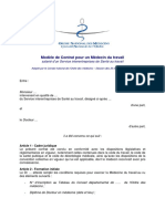 Contrat Type Medecindutravailinterentreprise2003