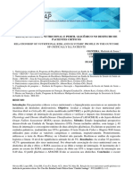 Relação Do Risco Nutricional E Perfil Glicêmico No Desfecho de Pacientes Críticos