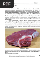 2222 - Controle de Qualite de La Viande Theme de Soutenance