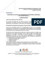 Programa de Control de Contaminacion Atmosférica Generada Por Fuentes Moviles 1. Generalidades ¿Que Es Una Fuente Móvil de Emisión?