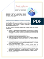 Obligaciones Tributarias Del Pequeño Contribuyente en Guatemala