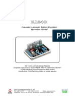 Generator Automatic Voltage Regulator Operation Manual: Kutai Electronics Industry Co., LTD