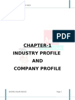 Chapter-1 Industry Profile AND Company Profile: Amul - The Taste of India