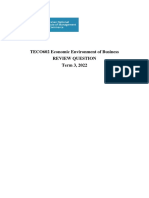 TECO602 Review Questions - T3 - 2022