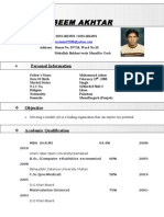 Waseem Akhtar: Personal Information