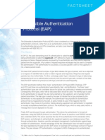 Extensible Authentication Protocol (EAP) : Factsheet