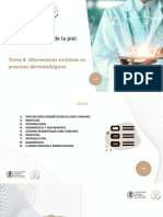 Asignatura Iii. Medicina Estética de La Piel.: Tema 8. Alteraciones Estéticas en Procesos Dermatológicos