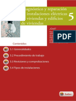 UA05 UF0885 Diagnóstico y Reparación de Instalaciones Eléctricas en Viviendas y Edificios de Viviendas