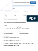 Las Soluciones de Las Ecuaciones Son: A) 2 7 B) 0,5 C) 0,0625