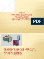 Máquinas Eléctricas-I Ms.J.Sumithra, Asp/Eee: Transformadores