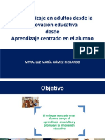 NOTA DEL PROFESOR 2. El Aprendizaje en Adultos Desde La I