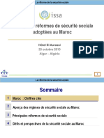 Principales Réformes de Sécurité Sociale Adoptées Au Maroc