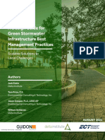 A Design Guide For Green Stormwater Infrastructure Best Management Practices"