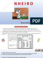 Matematica - Saldo Bancario