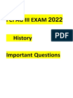 Fci Ag Iii Exam 2022 History Important Questions