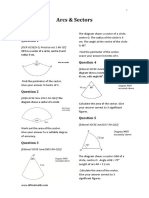 GCSE ArcsAndSectors