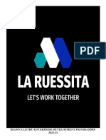 La Ruessita Proposal