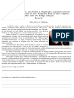 Avaliação 2 Ano - Interpretação Textual - COM GABARITO