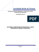 Sistema de Ensino Presencial Conectado Curso Superior de Pedagogia Vanderléia Rigon