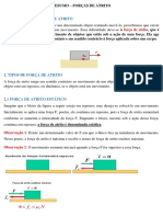 Resumo - Forças de Atrito